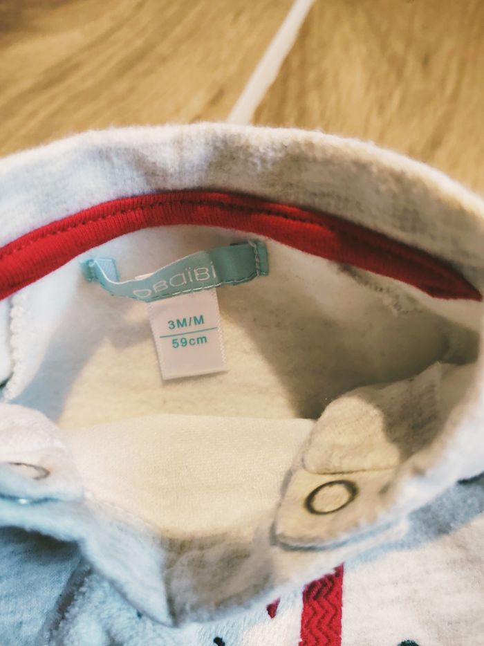 🎄Obaïbi /Okaidi- Ensemble tenue de Noël avec pull et jean taille 3mois - photo numéro 5