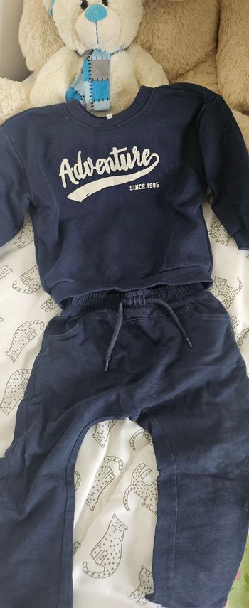 Lot Ensemble jogging bébé garcons 18 mois