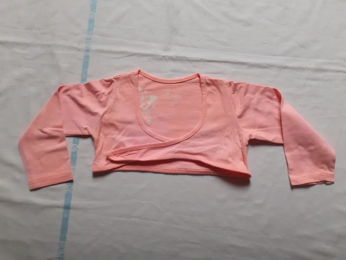 Boléro saumon à nouer