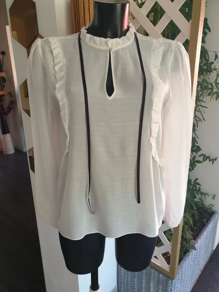 Stradivarius chemiser blanc taille L