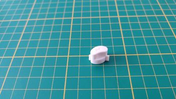 Bouton X pièce détachée manette de jeux vidéo Nintendo Game cube Gamecube Bigben GCPADW #E35