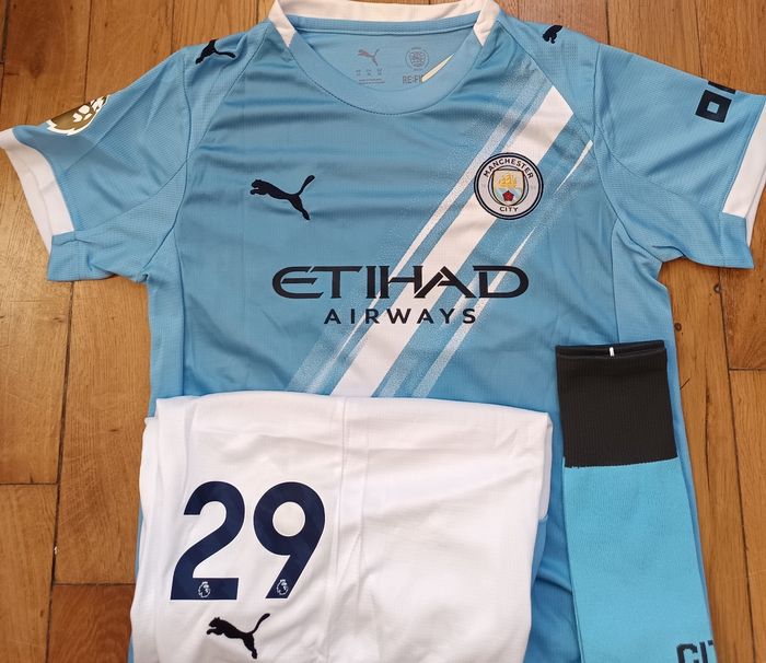 Kit football Cherki Manchester City taille 10 ans modèle 2026 - photo numéro 4