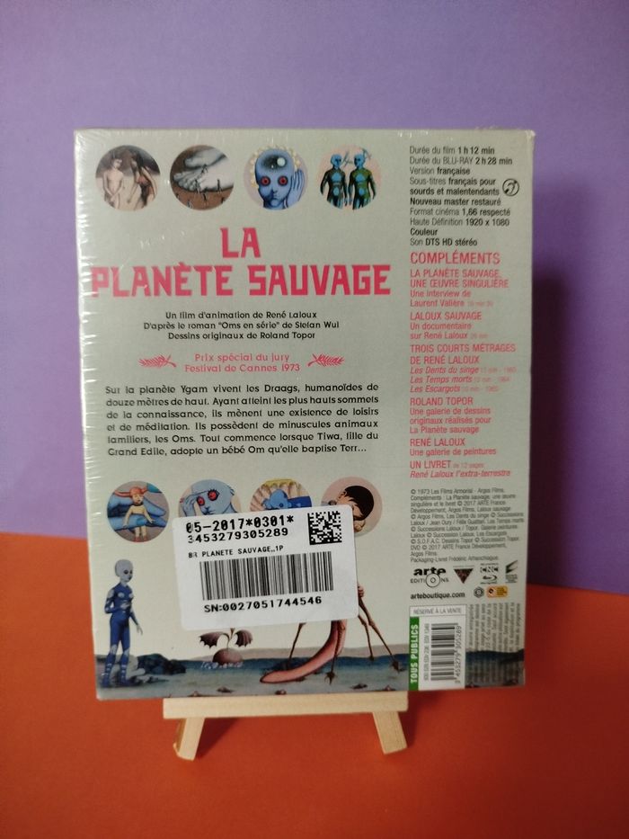 La planète sauvage - Blu-ray (sous blister) - photo numéro 2