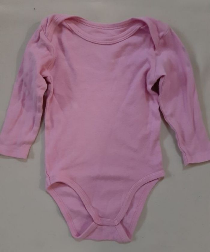 Lot de 2 bodies manches longues fille - 9 mois - photo numéro 5