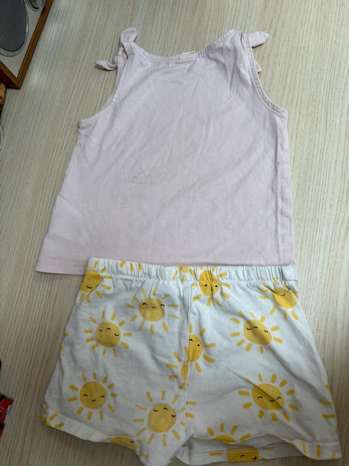 Pyjama short H&M taille 98cm - photo numéro 4