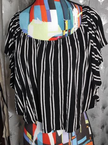 Croc top épaules dénudées