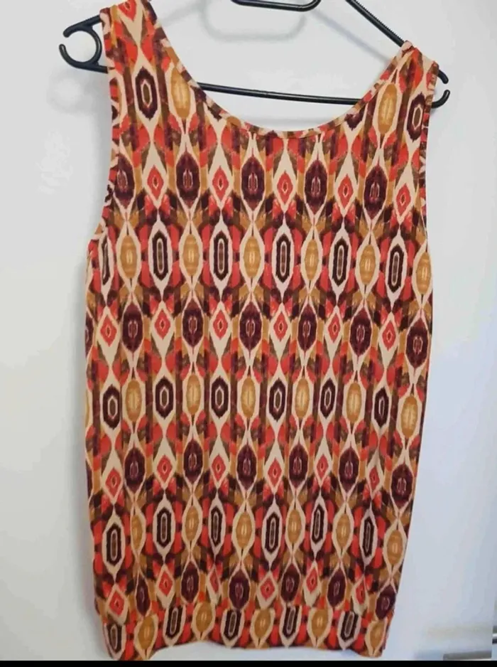 Débardeur  zamba  coloré  taille 42 - photo numéro 5