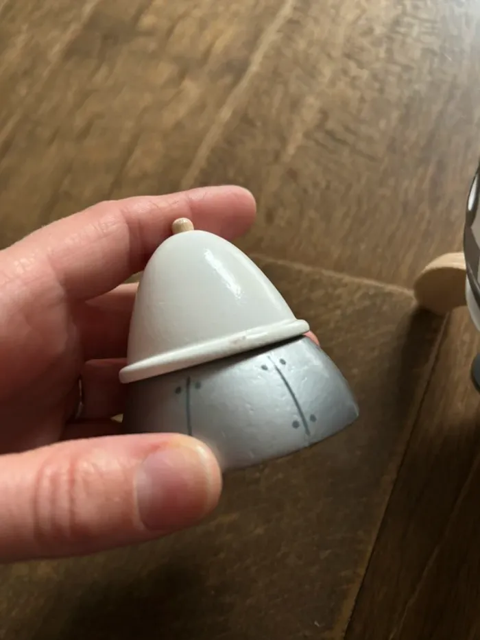 Fusée en bois magnétique Janod bon état - photo numéro 2