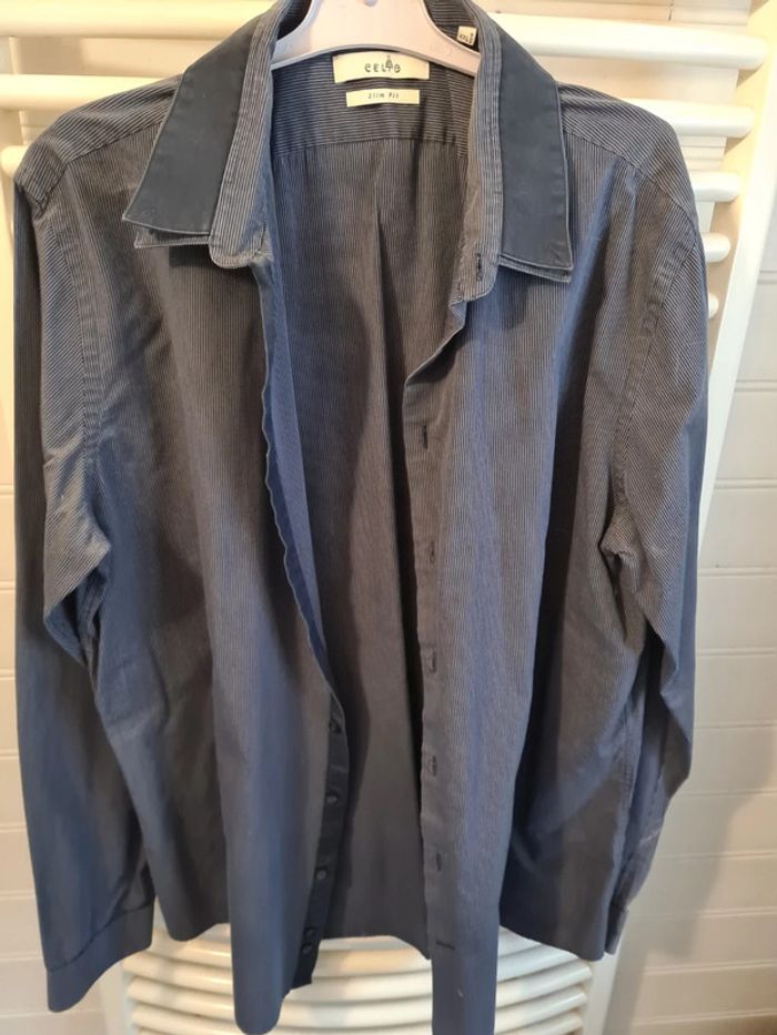 Chemise rayée
