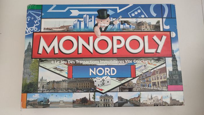 Monopoly Nord Jeu de société #SP