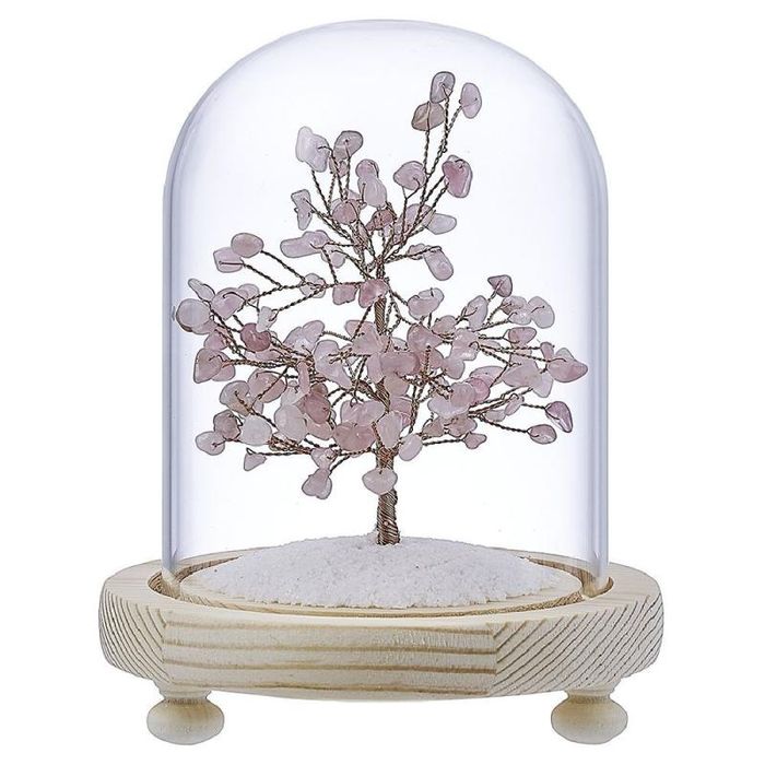 Arbre du bonheur sous cloche