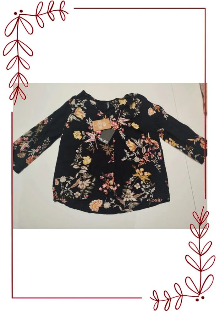 Chemisier fleuri