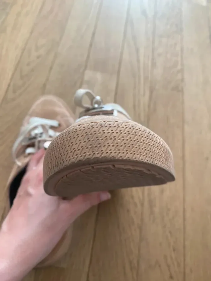 Baskets sneakers Day en daim rose Hermès taille 37 - photo numéro 11