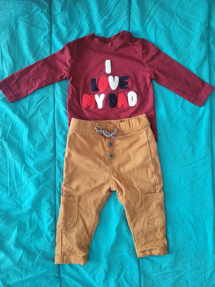 Ensemble polo pantalon Influx 6mois - photo numéro 2