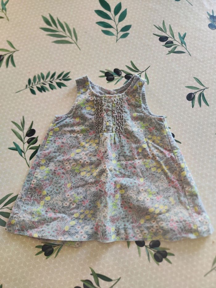 Robe velours Taille 6 Mois Grain de blé