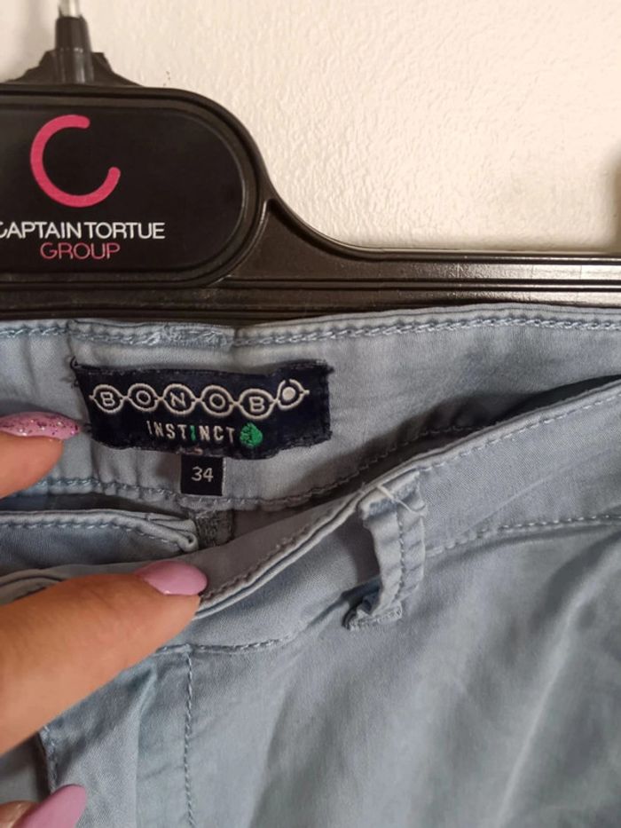 C22 pantalon bleu Bonobo 34 - photo numéro 3