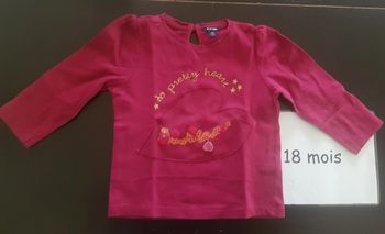 T-shirt mc 18 mois kiabi