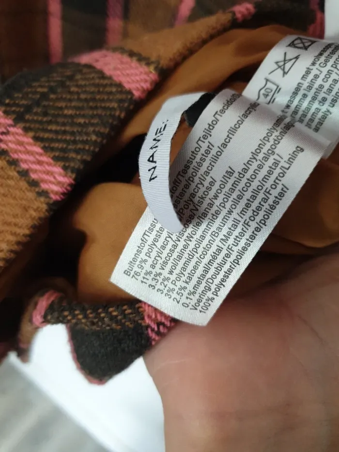 Veste élégante à carreaux A1258 - photo numéro 5