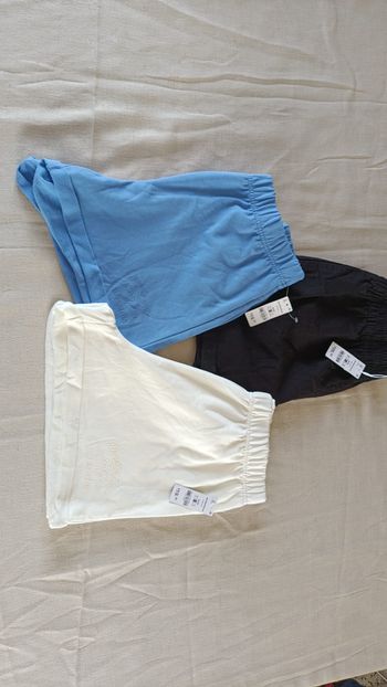 ☀️ Lot de 3 Shorts Été – Taille M – Neufs avec étiquette