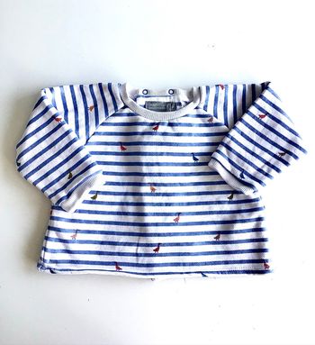 Sweat-shirt molletonné 18 mois ou 81 cm