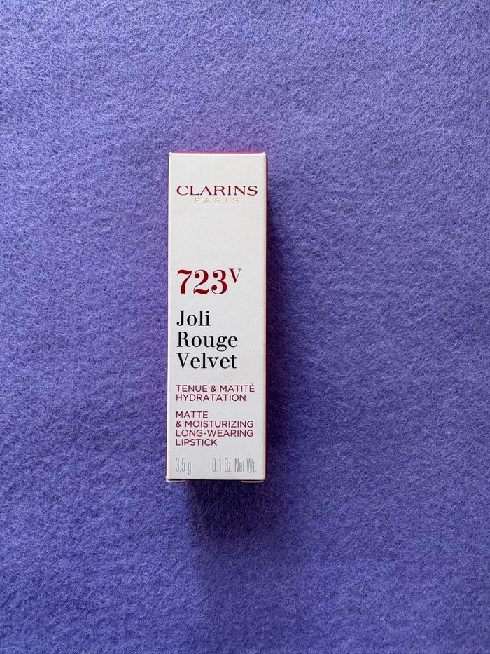 Rouge à lèvres velvet de chez Clarins - photo numéro 1