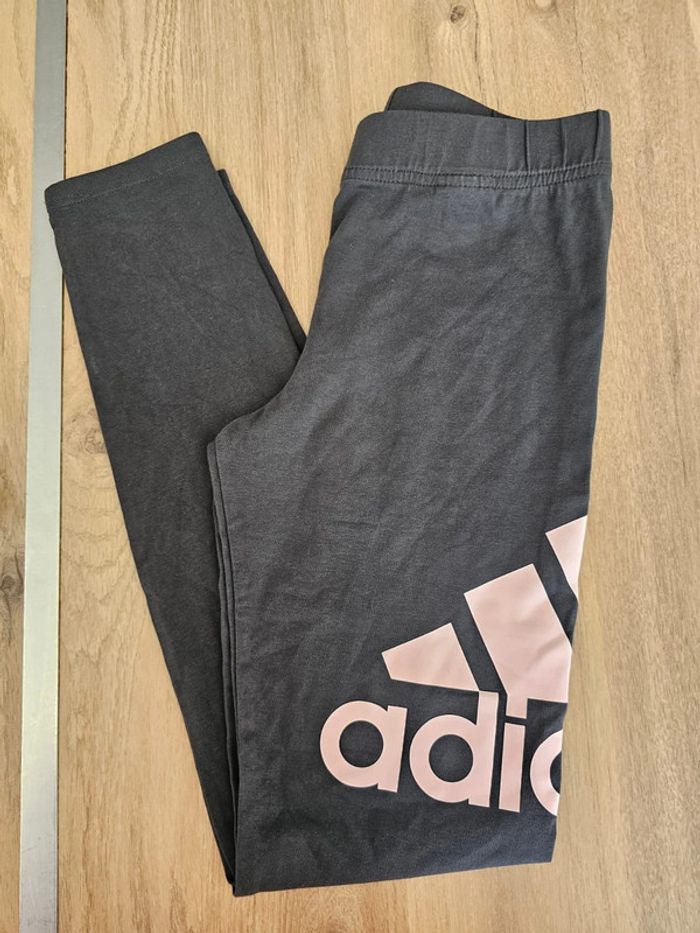 Legging fille 13 ans /14 adidas gris rose - photo numéro 10