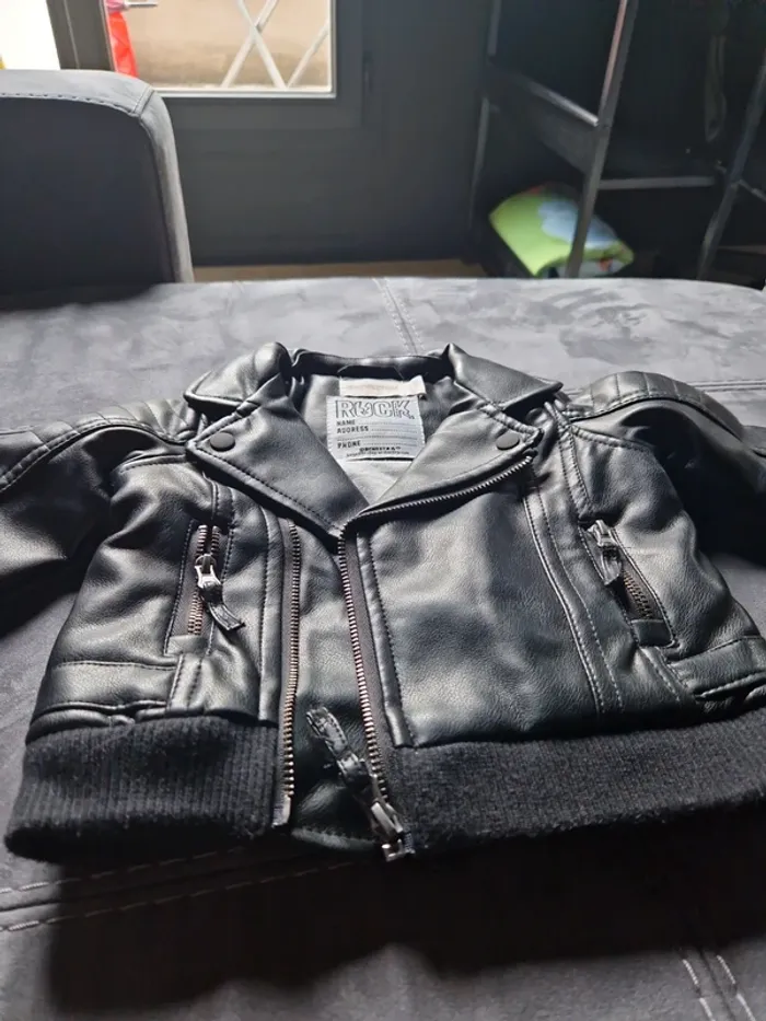 Veste similicuir - photo numéro 3