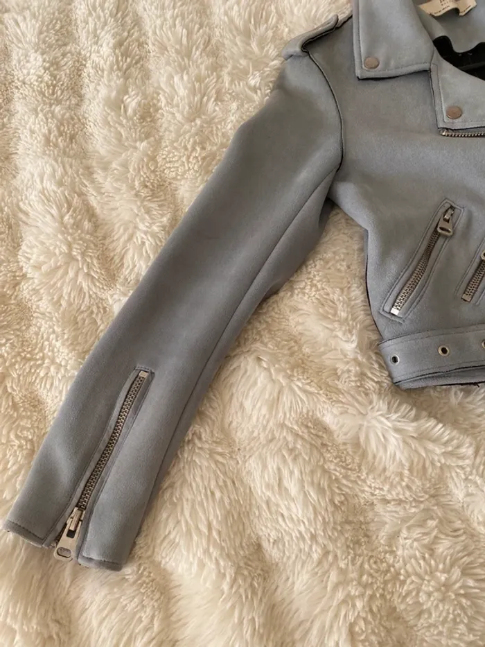 Perfecto court Zara taille XS - photo numéro 3