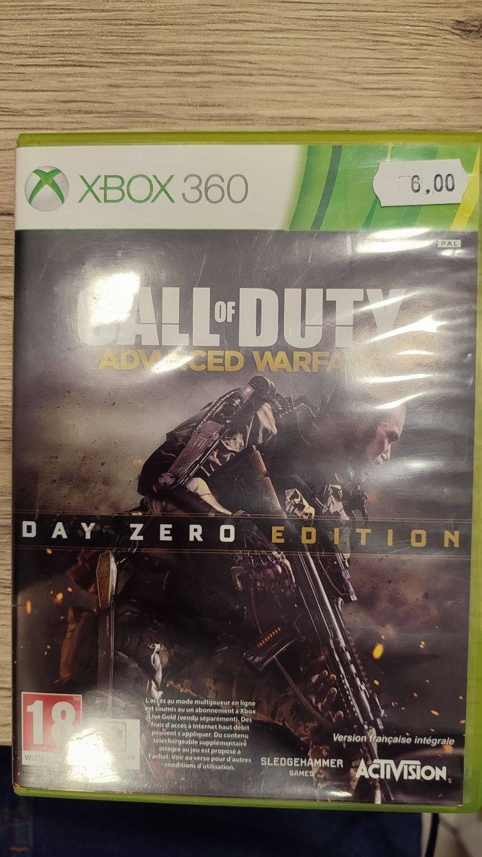Call of duty advanced Warfare Xbox360 - photo numéro 1
