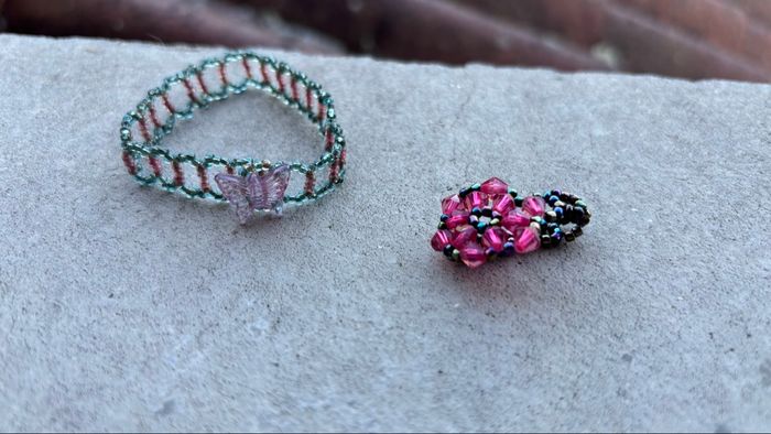Lot bracelet /bague pour fille - photo numéro 2