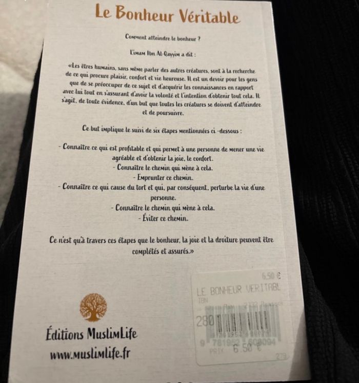 Livre le bonheur véritable - photo numéro 3