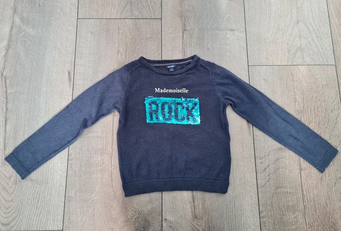 Pull Mademoiselle Rock 4 ans