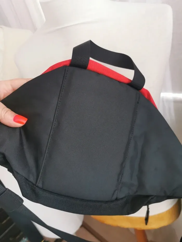 Sac banane sacoche Salomon noir et rouge - photo numéro 4