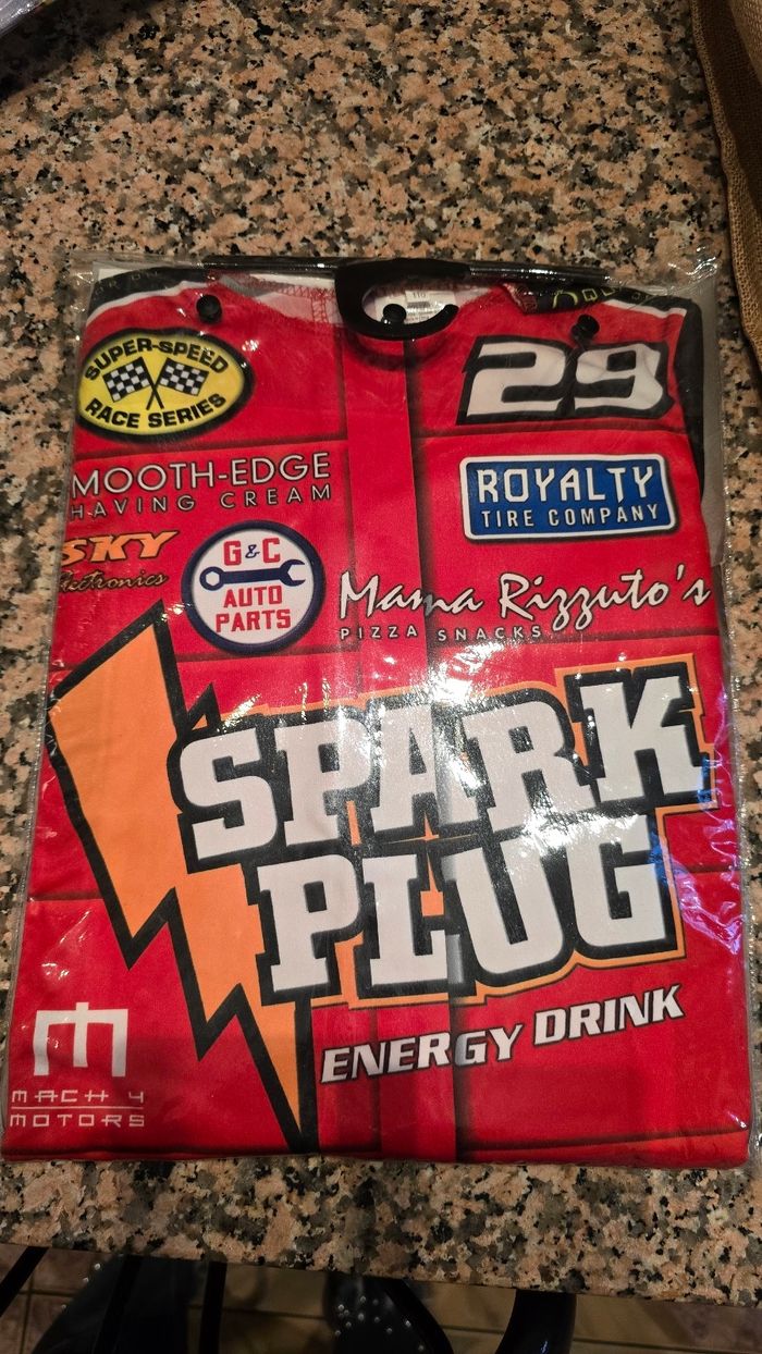 Déguisement Pilote de course neuf taille 4-6ans - photo numéro 2