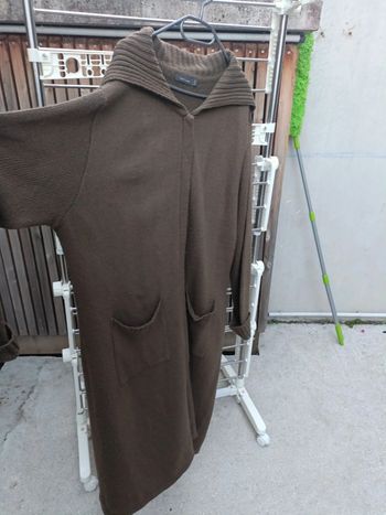 Gilet avec fermeture éclair deux poches très long Kiabi  54/56