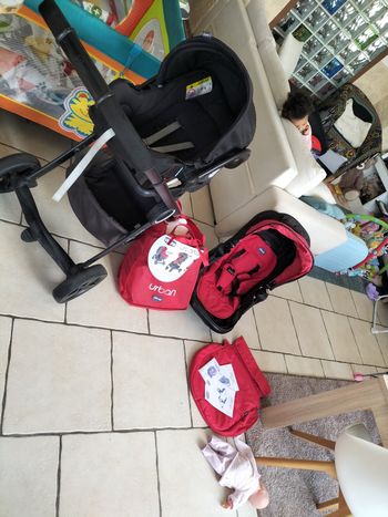 Poussette trio Chicco