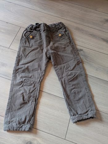 Pantalon doublé little hipster kiabi 3 ans