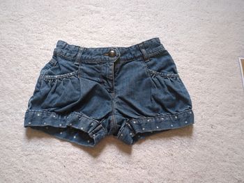 Short jean pois Vertbaudet 4 ans