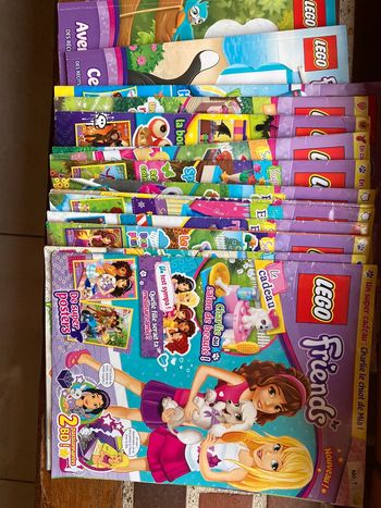 Magazine et livres lego friends