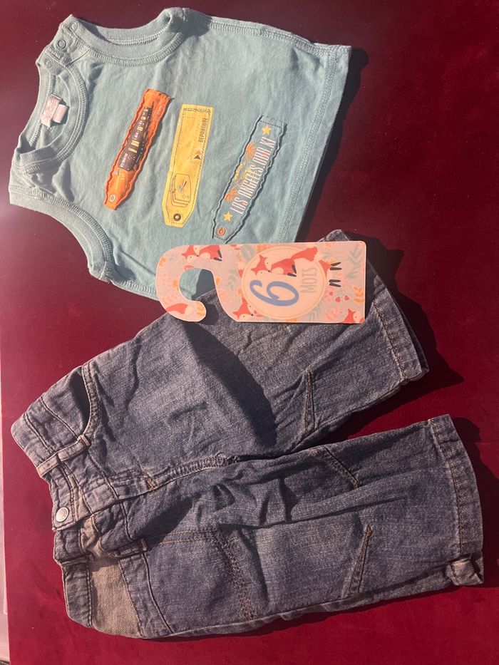 Ensemble t-shirt +pantalon