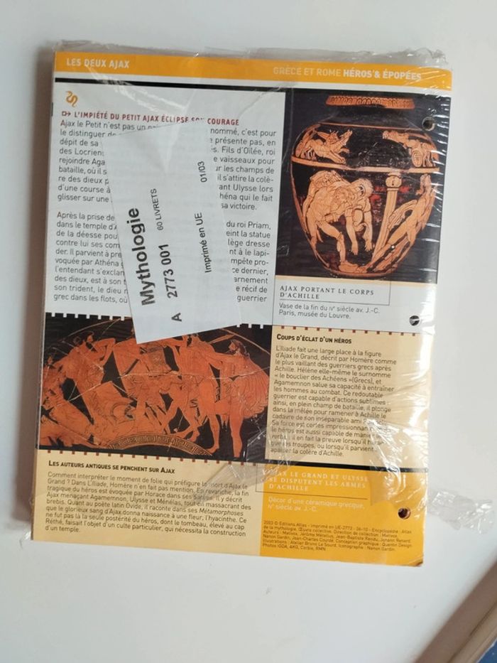 Lot livres Mythologie Grecque et guide sur la Grèce - photo numéro 3
