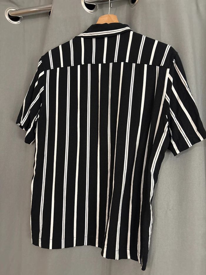 Chemise fluide noir et blanche - photo numéro 3