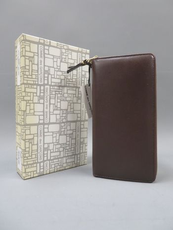 Portefeuille porte monnaie comme des garçons neuf marron en cuir 