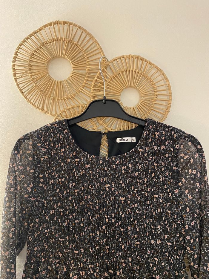 Robe manches longues Gemo  Taille 12 ans  - Neuve - photo numéro 4