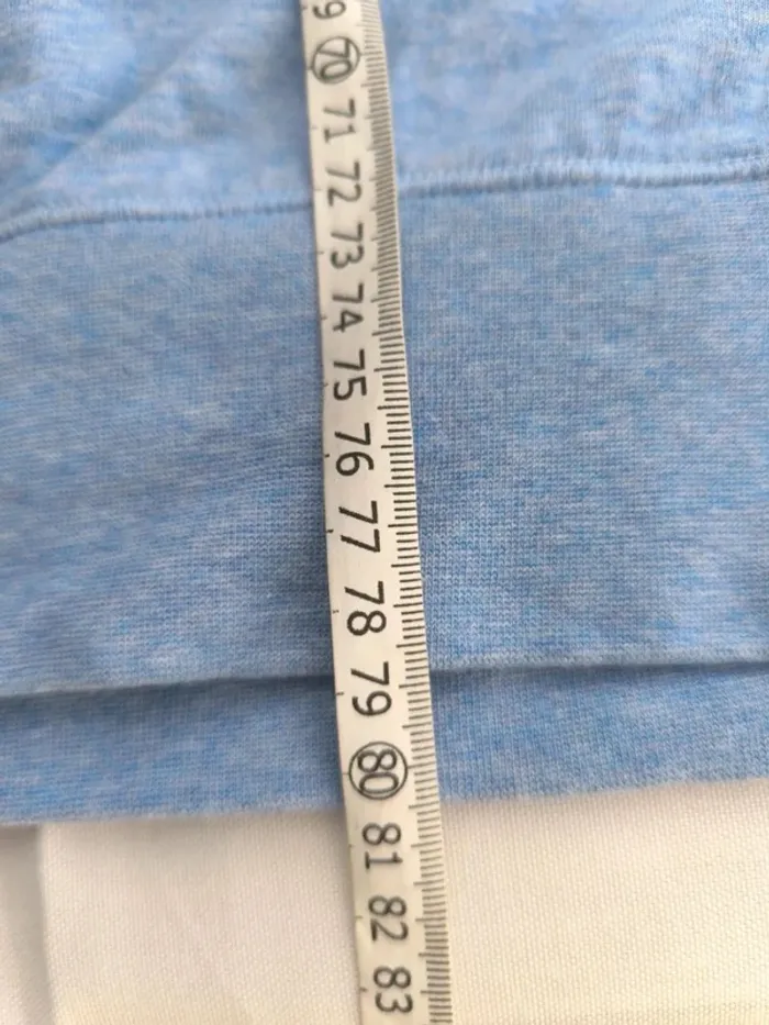 Pull 1/4 zippé Ralph Lauren homme bleu taille XL avec logo, toutes saisons - photo numéro 15