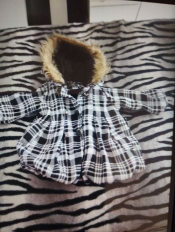 Manteau à carreaux