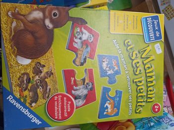 Jeu maman et ses petits