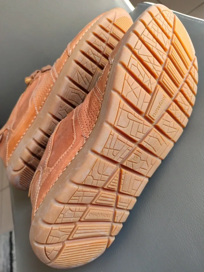 Baskets cuir newfeel neuves - photo numéro 7
