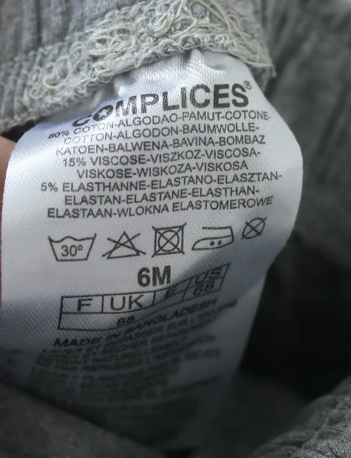 Ensemble haut Mayoral et jogging/gilet Complices 6 mois - photo numéro 4