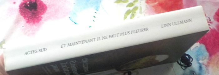 Et maintenant il ne faut plus pleurer de Linn Ullmann Ed. Actes Sud - photo numéro 4